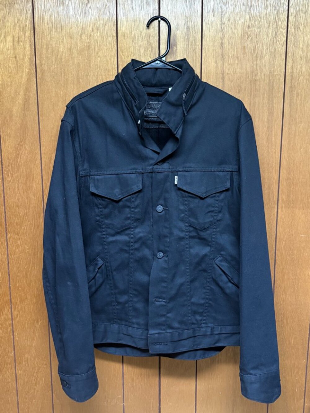 Levi's Commuter Pro Hooded Trucker Jacket Black
